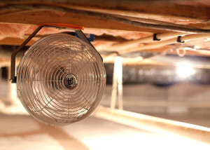 Circulating Fan - Delaware Crawl Space Company